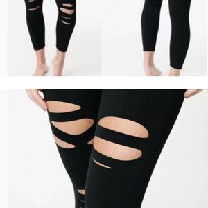 Zyia beck slashed leggings